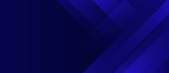 Obraz premium Modern abstract background with bold blue diagonal layers and smooth gradients, creating a dynamic and professional visual style.