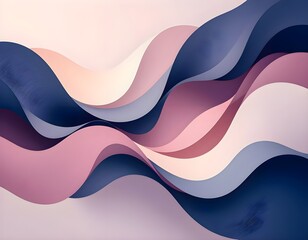 Modern Abstract Wavy Design