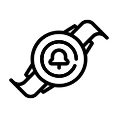 smartwatch Line Icon