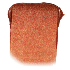 Shimmering bronze beauty product swatch, luxurious texture, makeup trends, cosmetic innovation,...