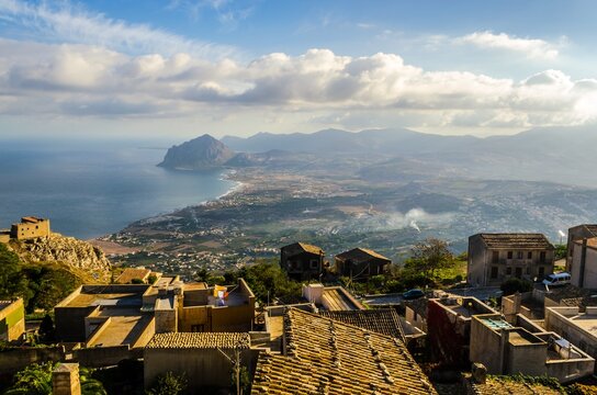 View from Erice, Sicily