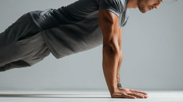 push up workout pose, fitness pushup exercise, strength training push up
