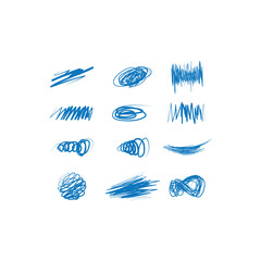 Scrible icon set