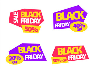 Vector set of sale labels, tags, and icons for business promotion, discount, price, and special offer design