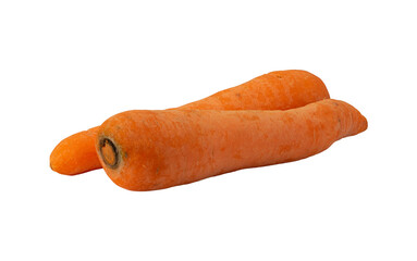 carrot isolated on white background