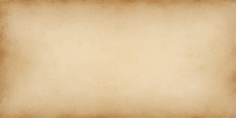 Aged brown paper texture background with grungy sepia stained surface