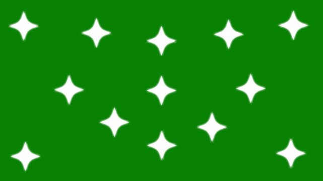3 star Shape Layer animation on star shine animation Twinkling stars sparkling stars Shine animation,Captured in stunning meditative, celestial, or outer space themes on green screen background.4K