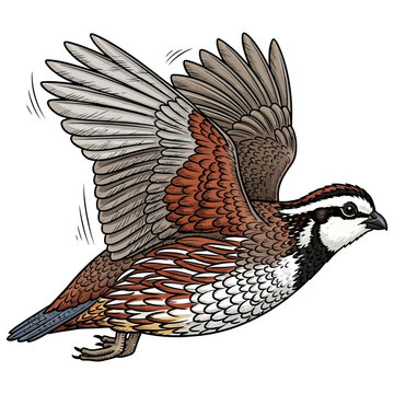 quail hunting illustration logo vector image t shirt