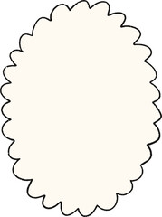 Christmas Whimsical Squiggly Frame