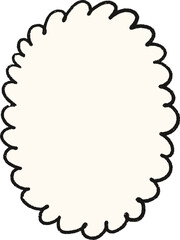 Christmas Whimsical Squiggly Frame