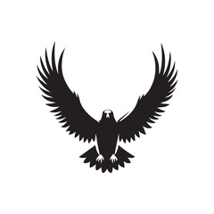 Obraz premium vector eagle in flight