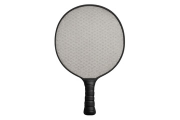 Pickleball paddle with textured surface for active recreational court sports, enhancing grip and ball control