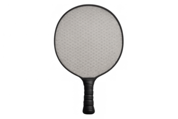 Pickleball paddle with textured surface for active recreational court sports, enhancing grip and ball control