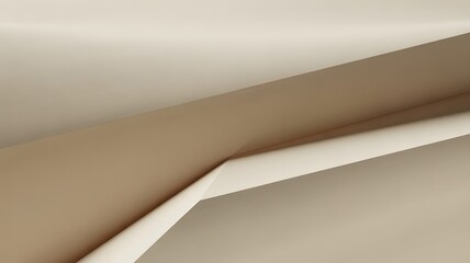 Modern beige abstract with geometric shapes creating a calming, minimalist design, perfect for backgrounds or textures with a sophisticated, contemporary feel and neutral color palette
