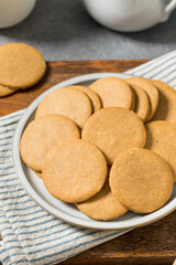 Sweet Homemade Gingersnap Cookies