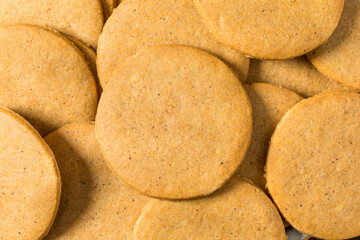 Sweet Homemade Gingersnap Cookies