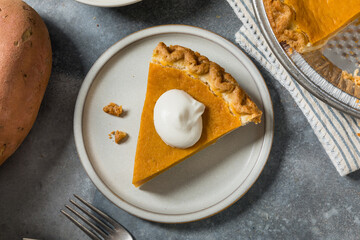 Homemade Festive Sweet Potato Pie