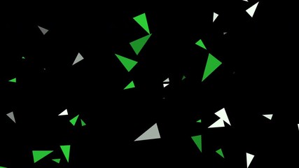green triangle particle