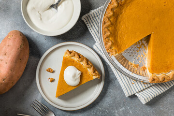 Homemade Festive Sweet Potato Pie