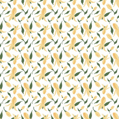 Fragrant Champaca Blossom Pattern