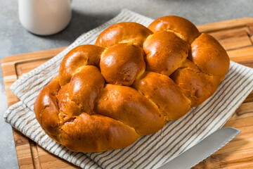 Homemade Baked Challah Bread