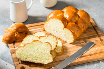 Homemade Baked Challah Bread