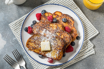 Sweet Homemade Challah French Toast