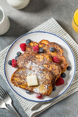 Sweet Homemade Challah French Toast