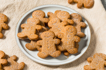 Festive Gingerbread Man Cookies