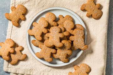 Festive Gingerbread Man Cookies