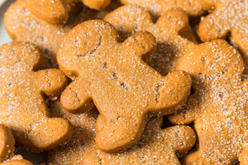 Festive Gingerbread Man Cookies