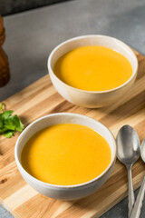 Smooth Homemade Butternut Squash Soup
