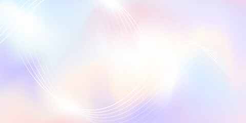 Modern vector illustration in soft pastel colors.