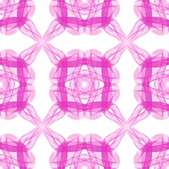 Abstract Magenta Ribbon Pattern