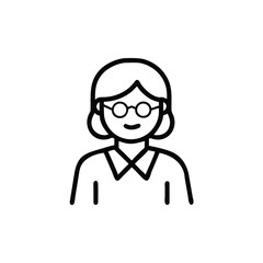 management icon, teacher network symbol, knowledge deliverer icon, academic mentor icon, teacher presence emblem, e