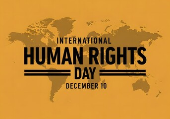 Human Rights Day, International Human Rights Day, Human rights awareness, Human rights background, International Human Rights Day, on world map showing december 10 celebration 