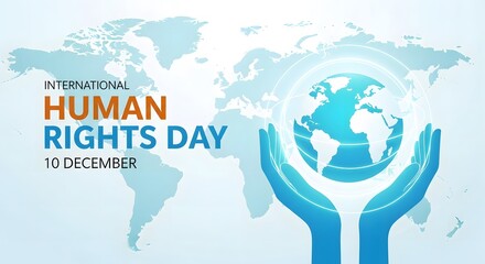 Human Rights Day, International Human Rights Day, Human rights awareness, Human rights background, International Human Rights Day: A World of Equality and Justice.