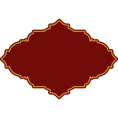 Islamic Frame Decorative