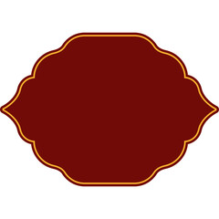 Islamic Frame Decorative