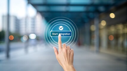 Start integration with one touch using modern technology for seamless connectivity