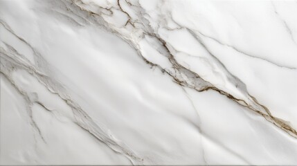 Obraz premium An Elegant White Marble Texture with Unique Veining Details. Perfect for Design Backgrounds Cloud Dancer color