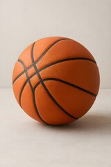 Obraz premium basketball on court
