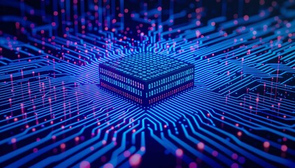 Artificial intelligence binary matrix computing system for data security grid