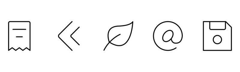 UX UI web icons. Vector illustrator, Suitable for Web Page, Mobile App, Web, and Print.