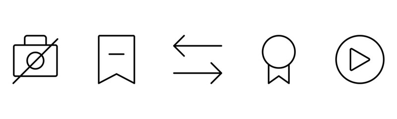 UX UI web icons. Vector illustrator, Suitable for Web Page, Mobile App, Web, and Print.