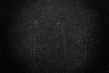 Dark grey black slate background or texture