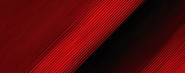 Abstract red and black gradient with diagonal lines creating a dynamic, modern texture and pattern