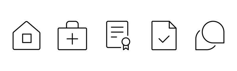 UX UI web icons. Vector illustrator, Suitable for Web Page, Mobile App, Web, and Print.