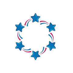 Colorful icon for frame stars