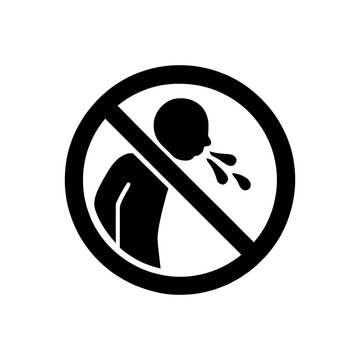 No Spitting Allowed Icon